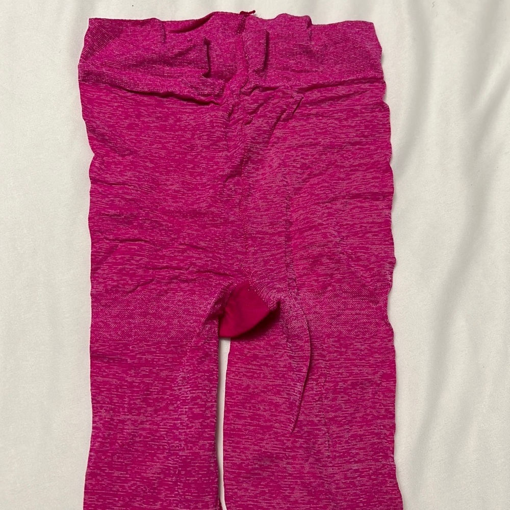 Pink heather tights pantyhose